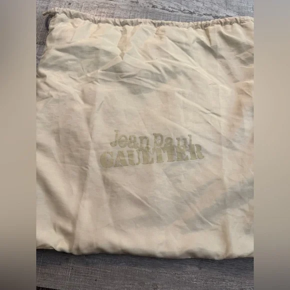 Gaultier Black Leather boxing style clutch - Picture 4 of 4